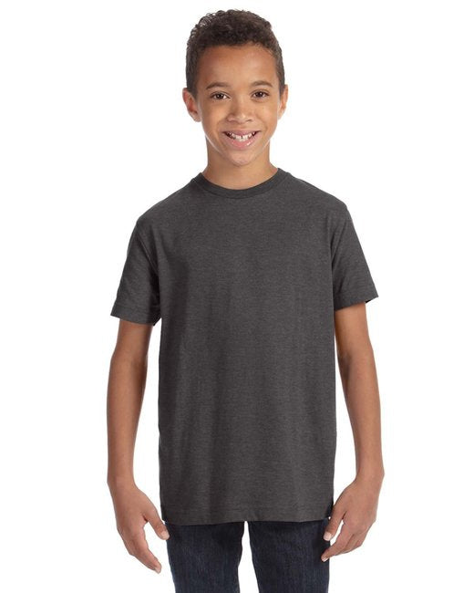 Youth Fine Jersey T-Shirt - VINTAgE BURgUNDY - XS(D0102H7M99T)