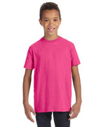 Youth Fine Jersey T-Shirt - VINTAgE BURgUNDY - XS(D0102H7M9RJ)