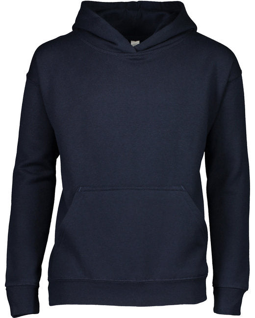 Youth Pullover Fleece Hoodie - BLAcK - XS(D0102H7MBU8)