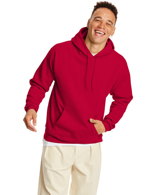 Unisex Ecosmart 5050 Pullover Hooded Sweatshirt - WHITE - S(D0102H7MEKP)