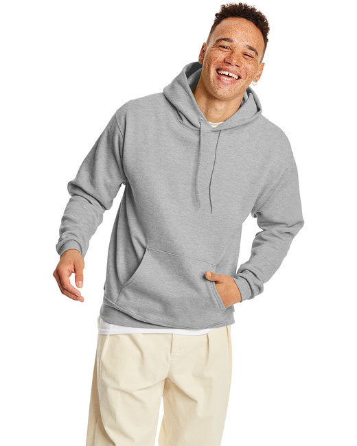Unisex Ecosmart 5050 Pullover Hooded Sweatshirt - WHITE - S(D0102H7METX)