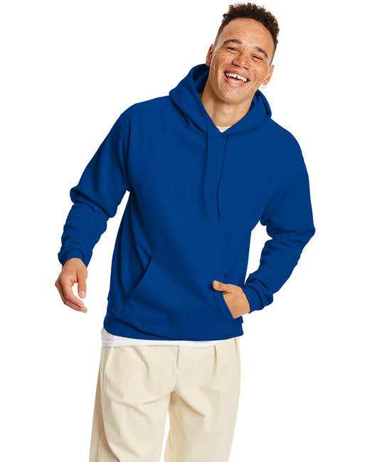 Unisex Ecosmart 5050 Pullover Hooded Sweatshirt - WHITE - S(D0102H7MEZ6)