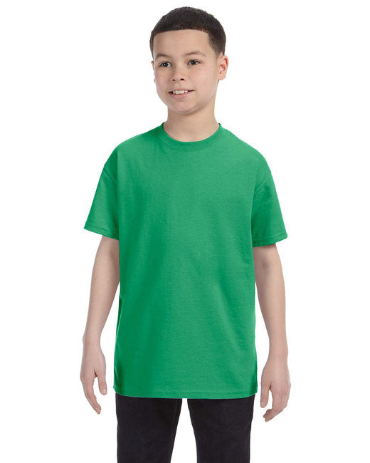 Youth DRI-POWER AcTIVE T-Shirt - IRISH gREEN HTHR - M(D0102H7MgDJ)