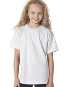 Youth 61 oz 100 % cotton T-Shirt - WHITE - XS(D0102H7MHLT)