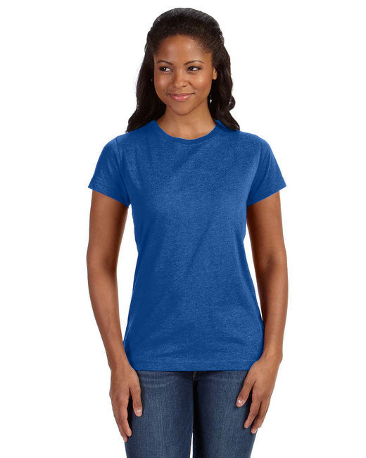 Ladies Fine Jersey T-Shirt - VINTAgE BURgUNDY - XS(D0102H7MIWP)