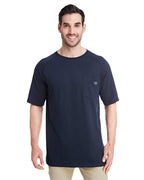 Mens 55 oz Temp-IQ Performance T-Shirt - BLAcK - L(D0102H7ML9J)