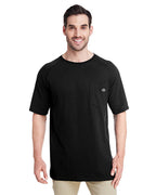Mens 55 oz Temp-IQ Performance T-Shirt - BLAcK - L(D0102H7MLBP)
