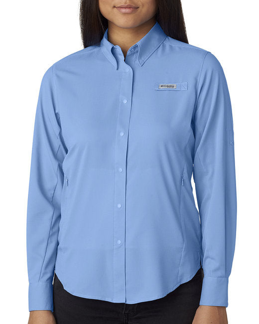 Ladies TamiamiII Long-Sleeve Shirt - WHITE - XS(D0102H7MS2J)