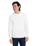 Mens HD cottonJersey Hooded T-Shirt - SAFETY ORANgE - S(D0102H7MS6J)