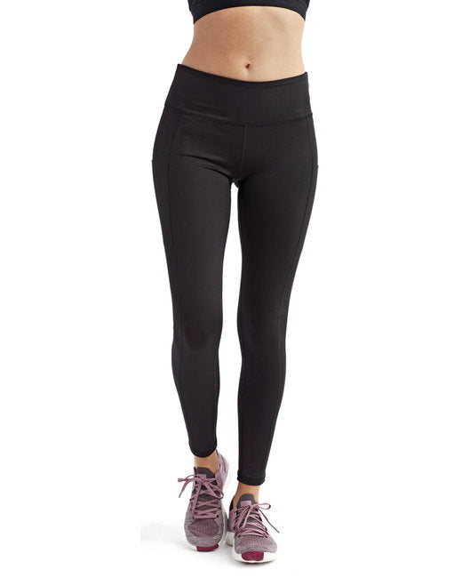 Ladies Performance Leggings - BLAcK - XS(D0102H7MU9P)