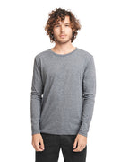 Mens Triblend Long-Sleeve crew - PREMIUM HEATHER - XS(D0102H7N58X)