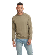 Unisex Laguna French Terry Raglan Sweatshirt - BLAcK - XS(D0102H7N5FP)