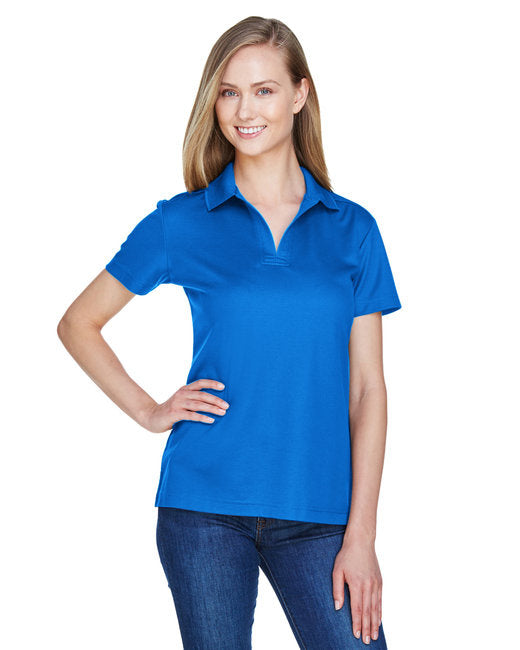 crownLux Performanceadies Plaited Polo - gRAPHITE - XS(D0102H7N9K6)