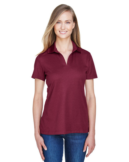 crownLux Performanceadies Plaited Polo - gRAPHITE - XS(D0102H7N9QJ)