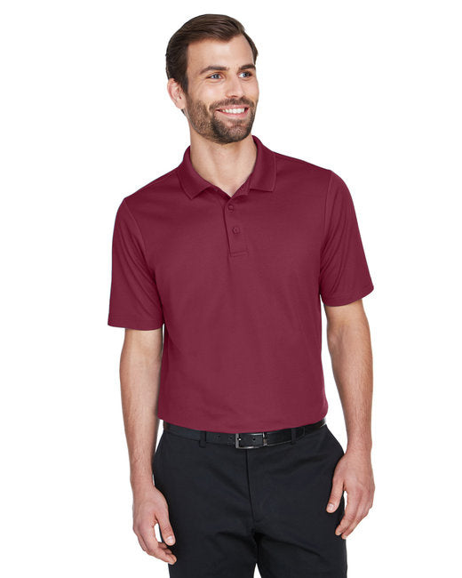 crownLux PerformanceMens Plaited Polo - gRAPHITE - 2XL(D0102H7NA3X)