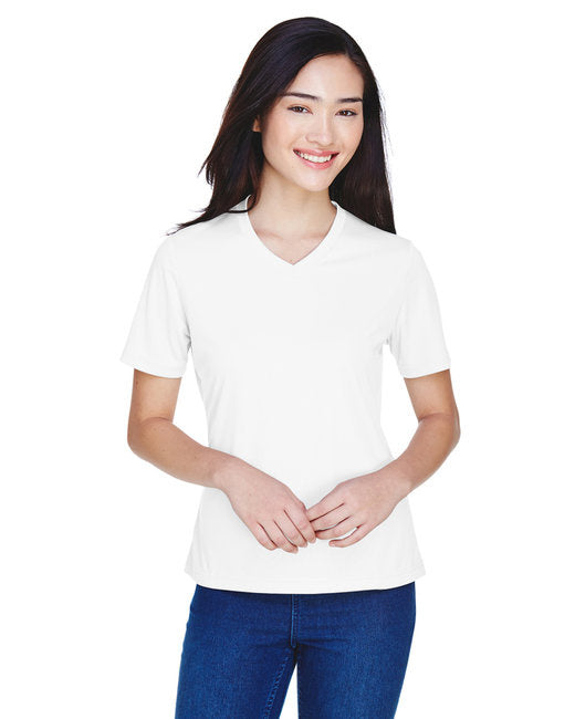 Ladies Zone Performance T-Shirt - WHITE - XS(D0102H7NBDJ)