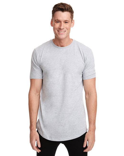 Mens cotton Long Body crew - BLAcK - S(D0102H7NEK6)