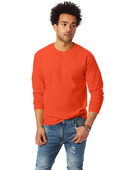 Unisex 61 oz Tagless Long-Sleeve T-Shirt - ASH - S(D0102H7NH96)