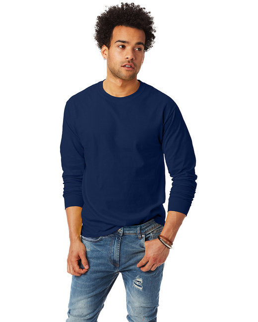 Unisex 61 oz Tagless Long-Sleeve T-Shirt - ASH - S(D0102H7NHPJ)