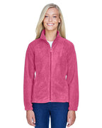 Ladies 8 oz Full-Zip Fleece - BLAcK - XS(D0102H7NJP8)