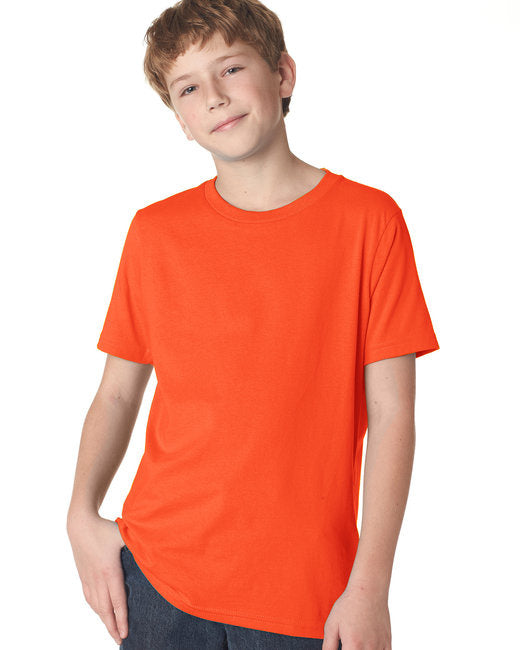 Youth Boys cotton crew - KELLY gREEN - XS(D0102H7NPNX)