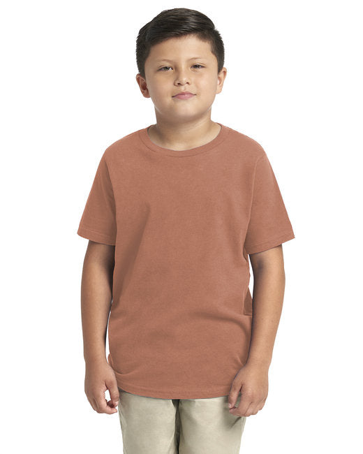 Youth Boys cotton crew - KELLY gREEN - XS(D0102H7NPWT)