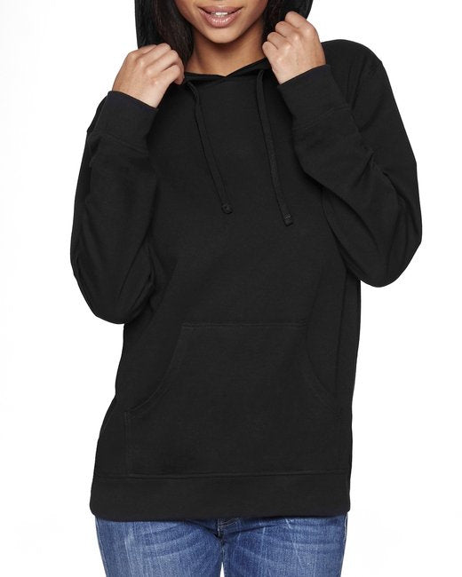 Unisex Laguna French Terry Pullover Hooded Sweatshirt - HTHR gREY BLAcK - XS(D0102H7NRI8)