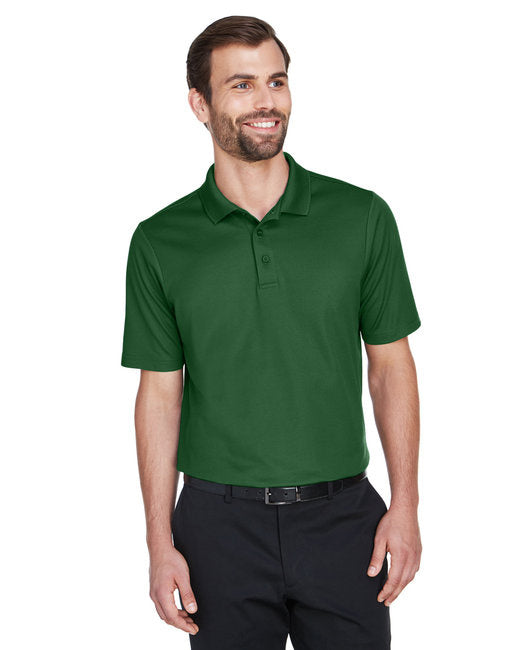 crownLux PerformanceMens Plaited Polo - gRAPHITE - 2XL(D0102H7NS88)