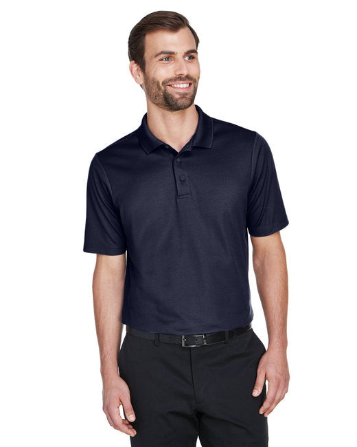 crownLux PerformanceMens Plaited Polo - gRAPHITE - 2XL(D0102H7NSJJ)