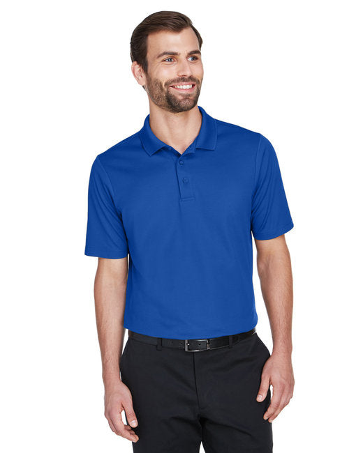crownLux PerformanceMens Plaited Polo - gRAPHITE - 2XL(D0102H7NSN2)