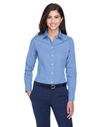 Ladies crown Woven collectionSolid Oxford - LIgHT BLUE - S(D0102H7NVJ6)