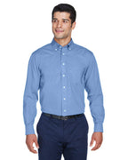 Mens crown Woven collectionSolid Oxford - LIgHT BLUE - S(D0102H7NVU6)