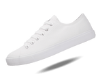 Fear0 NJ Unisex Retro Minimal All White Skateboard Sneaker canvas Shoes(D0102H7S4MX)