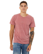 Unisex Poly-cotton Short-Sleeve T-Shirt - BERRY - S(D0102H7W0D8)