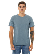 Unisex Poly-cotton Short-Sleeve T-Shirt - BERRY - S(D0102H7W0KX)