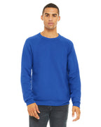 Unisex Sponge Fleece crewneck Sweatshirt - DK gRY MRBLE FLc - M(D0102H7W1D2)