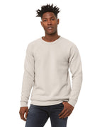 Unisex Sponge Fleece crewneck Sweatshirt - DK gRY MRBLE FLc - M(D0102H7W1DT)