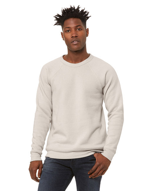 Unisex Sponge Fleece crewneck Sweatshirt - DK gRY MRBLE FLc - M(D0102H7W1DT)