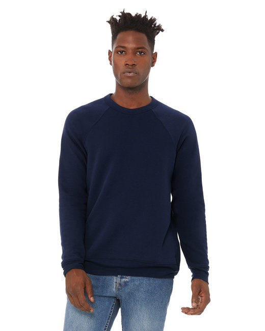 Unisex Sponge Fleece crewneck Sweatshirt - DK gRY MRBLE FLc - M(D0102H7W1L8)