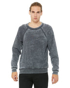 Unisex Sponge Fleece crewneck Sweatshirt - DK gRY MRBLE FLc - M(D0102H7W1T2)