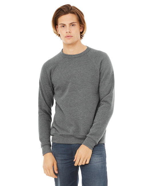 Unisex Sponge Fleece crewneck Sweatshirt - DK gRY MRBLE FLc - M(D0102H7W1ZT)
