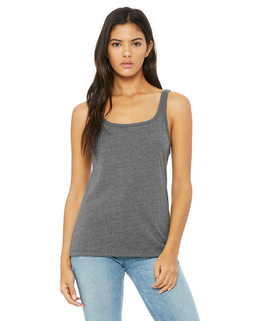 Ladies Relaxed Jersey Tank - NAVY - S(D0102H7W21T)