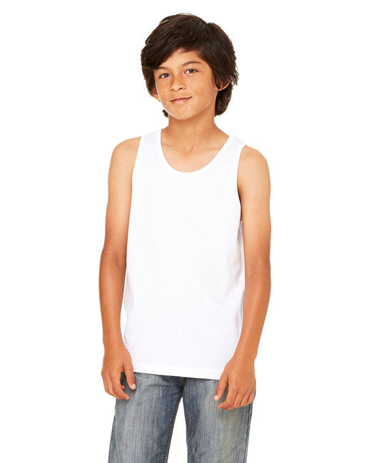 Youth Jersey Tank - BLAcK - M(D0102H7W528)