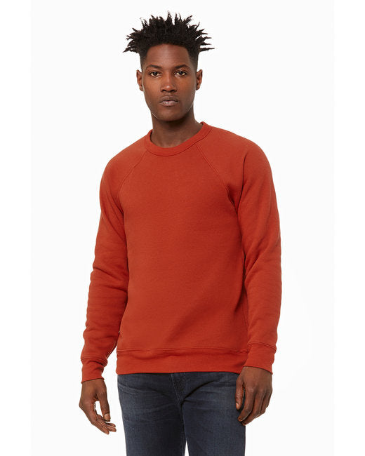 Unisex Sponge Fleece crewneck Sweatshirt - DK gRY MRBLE FLc - M(D0102H7W65J)