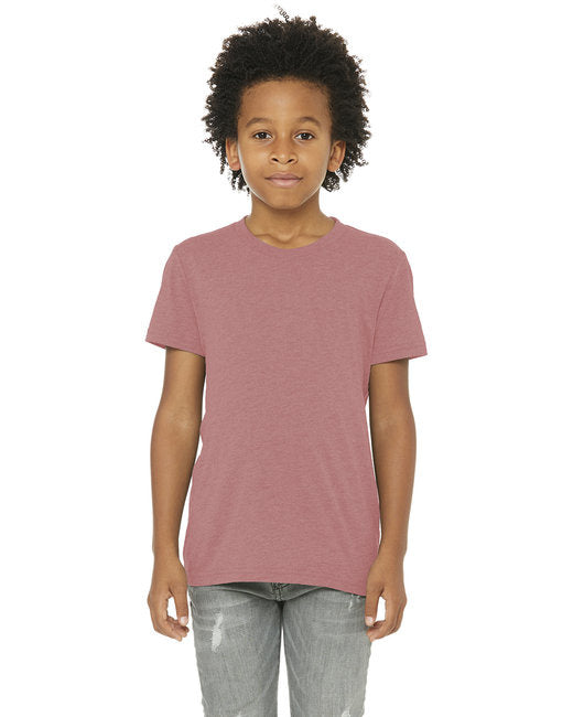 Youth Triblend Short-Sleeve T-Shirt - BLUE TRIBLEND - M(D0102H7W6c2)