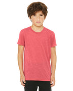 Youth Triblend Short-Sleeve T-Shirt - BLUE TRIBLEND - M(D0102H7W6gT)
