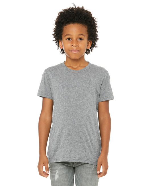 Youth Triblend Short-Sleeve T-Shirt - BLUE TRIBLEND - M(D0102H7W6JX)