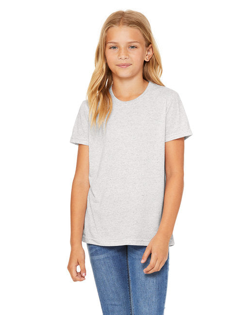 Youth Triblend Short-Sleeve T-Shirt - BLUE TRIBLEND - M(D0102H7W6L6)