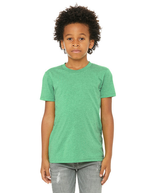 Youth Triblend Short-Sleeve T-Shirt - BLUE TRIBLEND - M(D0102H7W6LT)