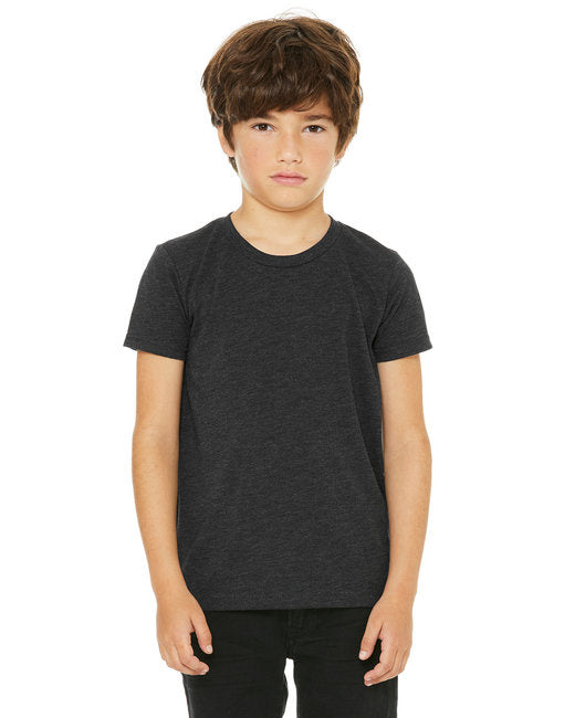 Youth Triblend Short-Sleeve T-Shirt - BLUE TRIBLEND - M(D0102H7W6MT)